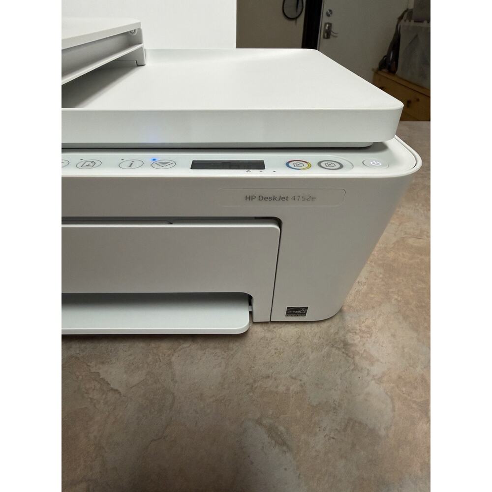 HP DeskJet 4152e Wireless All-In-One Inkjet Color Printer Scanner Copier *READ* - Picture 2 of 6